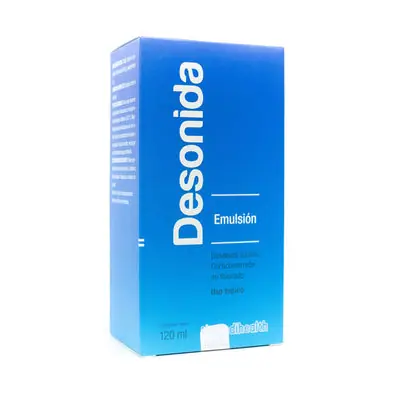Desonida Emulsión 0.05 % Caja 120 ml