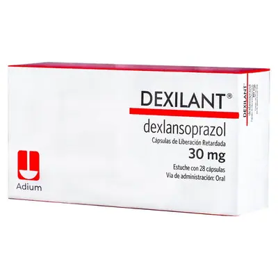 Dexilant 30 mg cápsulas, caja x 28 unidades