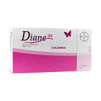 Diane-35 grageas, caja x 21 unidades