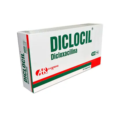 Diclocil cápsulas 500 mg caja x 20 unidades