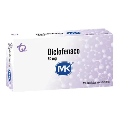 Diclofenaco 50 mg caja x 20 tabletas Coaspharma