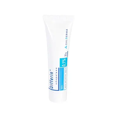 Differin gel 0.1 % de adapaleno, caja de 30 g (Galderma)