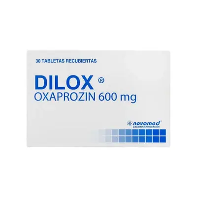 Dilox tabletas 600 mg, caja x 30 unidades (Novamed)