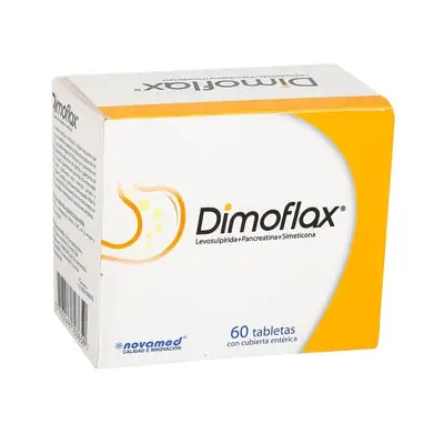 Dimoflax tabletas, caja x 60 unidades (Novamed)