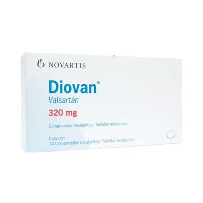 Diovan Comprimidos 320 mg caja x 14 unidades