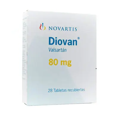 Diovan tabletas 80 mg caja x 28 unidades