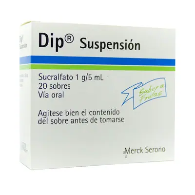 Dip Suspensión Merck sobres caja x 20 unidades