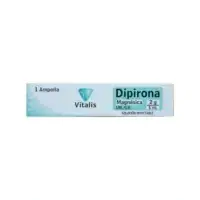 Dipirona 1 g/2 ml caja x 25 ampollas Ecar