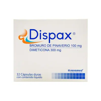 Dispax cápsulas 100/300 mg, caja x 32 unidades