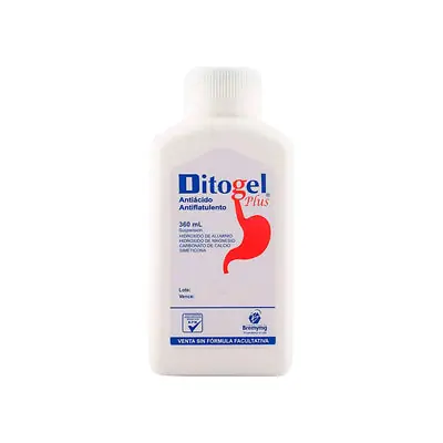 Ditogel Plus Suspensión frasco 360 ml