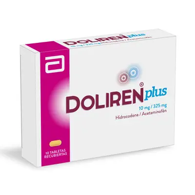 Doliren Plus tabletas recubiertas 10mg/325mg caja x 10 unidades
