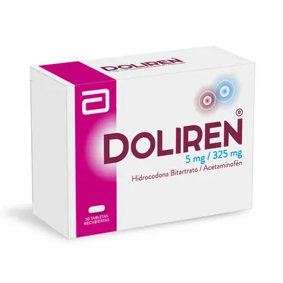 Doliren tabletas 5mg/325mg caja x 30 unidades