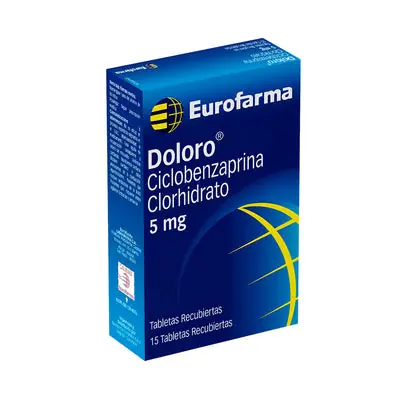 Doloro tabletas 5 mg caja x 15 unidades