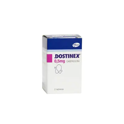 Dostinex tabletas 0.5 mg, caja x 2 unidades