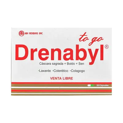 Drenabyl To Go cápsula dura caja x 30 unidades