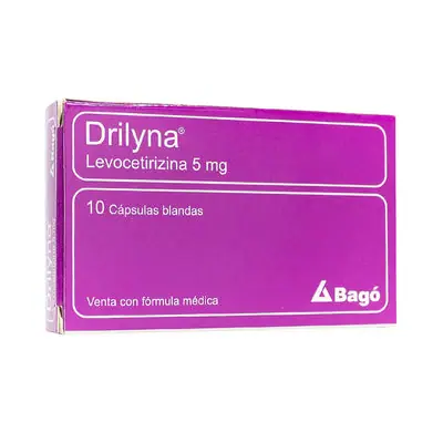 Drilyna 5 mg cápsulas, caja x 10 unidades