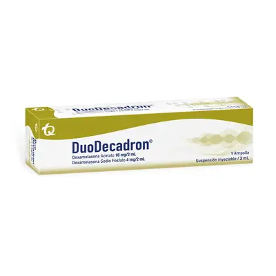 Duo-Decadron ampolla 16+4 mg caja 1 x 2 ml