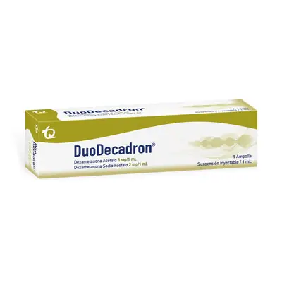 Duo-Decadron ampolla 8+2 mg caja 1 x 1 ml