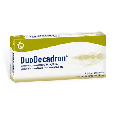 Duo-Decadron jeringa prellenada 16+4 mg caja 1 x 2 ml