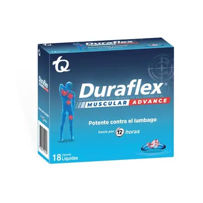 Duraflex Muscular Advance cápsulas caja x 18 unidades