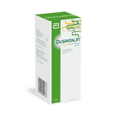 Duspatalin suspensión 10 mg/ml caja 100 ml
