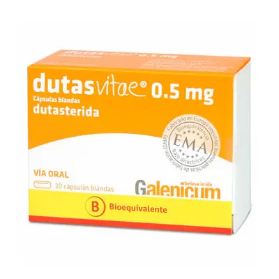 Dutasvitae cápsulas 0.5 mg, caja x 30 unidades