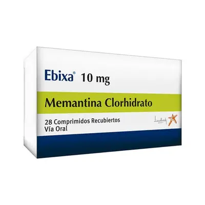 Ebixa comprimidos 10 mg, caja x 28 comprimidos