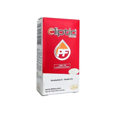 Eliptic Ofteno PF gotas oftálmicas frasco 5 ml