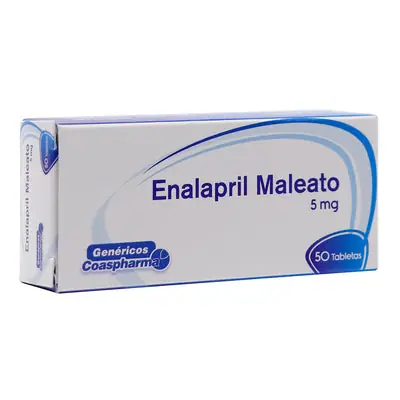 Enalapril Coaspharma tabletas 5 mg caja x 50 unidades