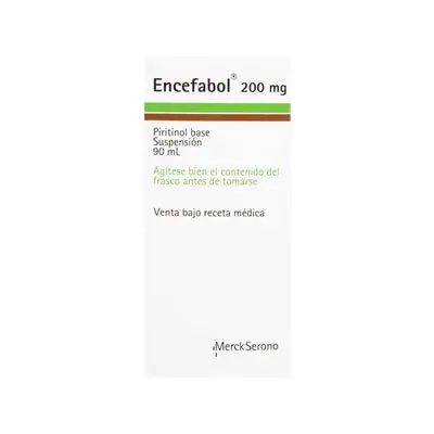 Encefabol Suspensión 200 mg Merck caja 90 ml