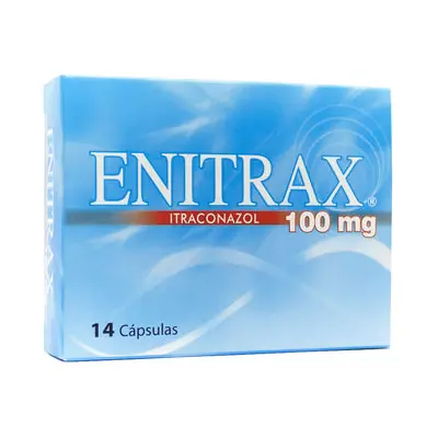 Enitrax cápsulas 100 mg, caja x 14 unidades