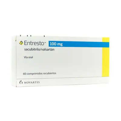 Entresto tabletas 100 mg caja x 60 unidades