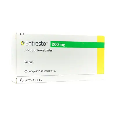 Entresto tabletas 200 mg caja x 60 unidades