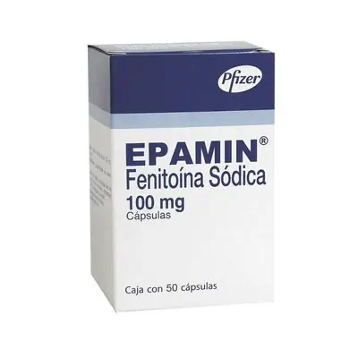 Epamin 100 mg cápsulas, caja con 50 cápsulas