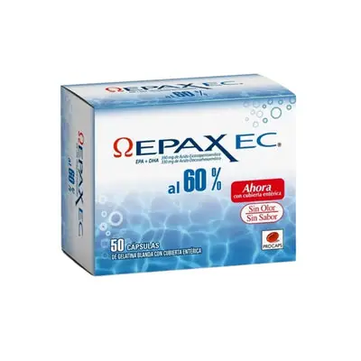 Epax Ec cápsulas, caja x 50 unidades