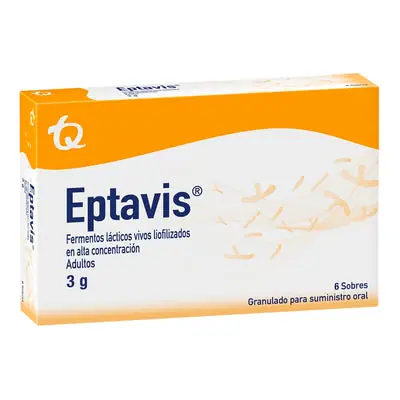 Eptavis sobres 3 g caja x 6 unidades