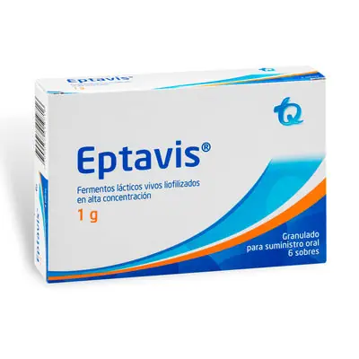 Eptavis Niños sobres 1 g caja x 6 unidades