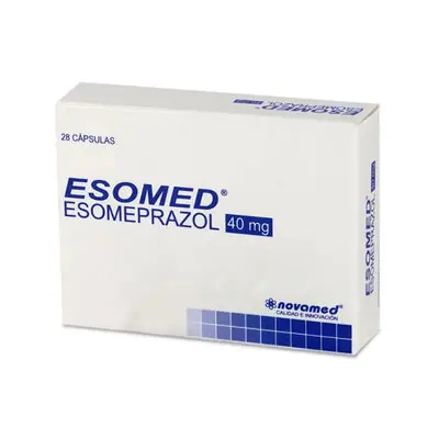 Esomed cápsulas 40 mg, caja x 28 unidades