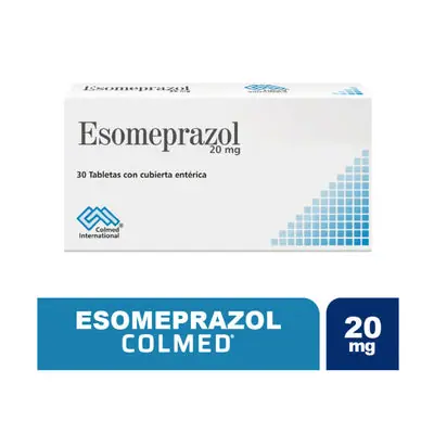 Esomeprazol 20 mg Procaps tabletas caja x 30 unidades
