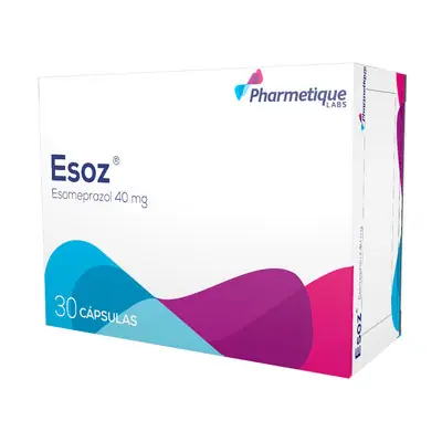 Esoz cápsulas 40 mg caja x 30 unidades