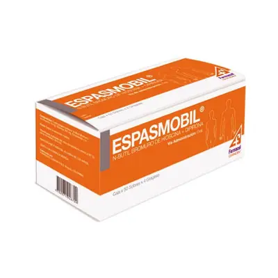 Espasmobil grageas 50 sobres caja x 4 unidades