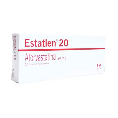 Estatlen tabletas 20 mg caja x 30 unidades