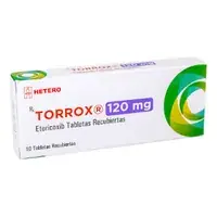 Etoricoxib 120 mg x 10 tabletas (Torrox)