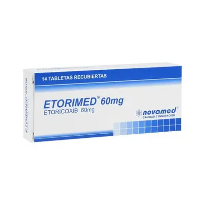 Etorimed tabletas recubiertas 60 mg, caja x 14 unidades