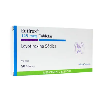 Eutirox tabletas 125 mcg Merck caja x 50 unidades