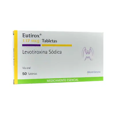 Eutirox tabletas 137 mcg Merck caja x 50 unidades