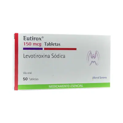 Eutirox tabletas 150 mcg Merck caja x 50 unidades