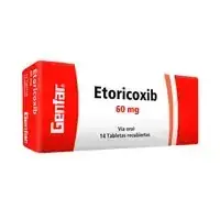 Evadinex 60 mg - tabletas - envase de 15 tabletas