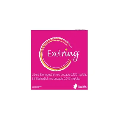 Exelring anillo vaginal caja x 1 unidad