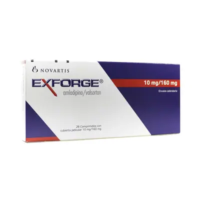 Exforge Comprimidos 10/160 mg caja x 28 unidades